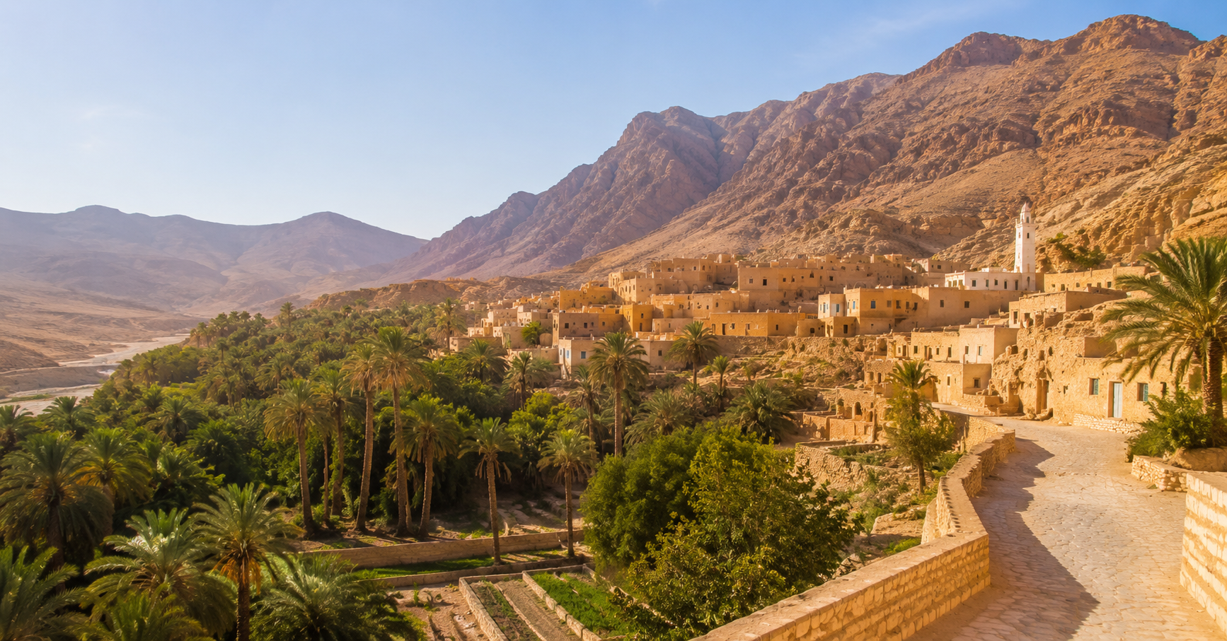 Tozeur et les oasis de montagne