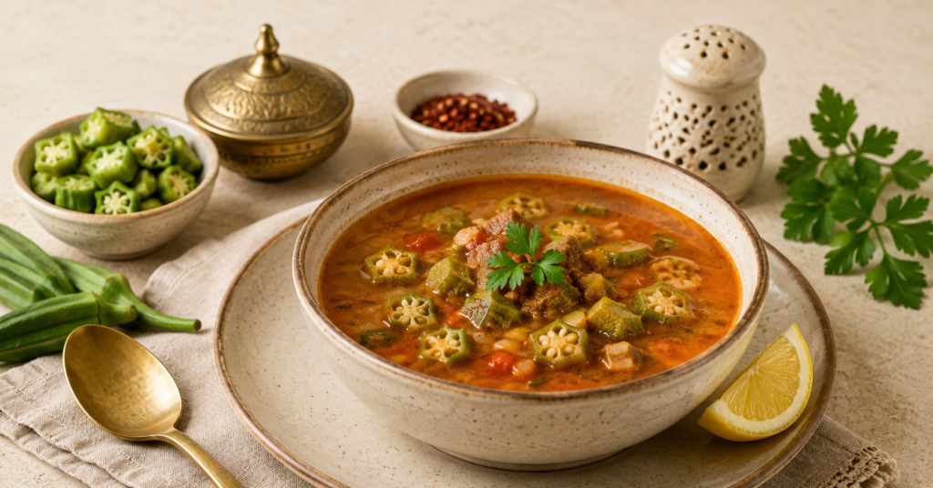 bamya çorbası