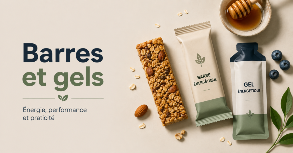 Barres et gels