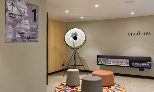 Hall d'accueil de l'aparthotel Citadines Ramblas Barcelona