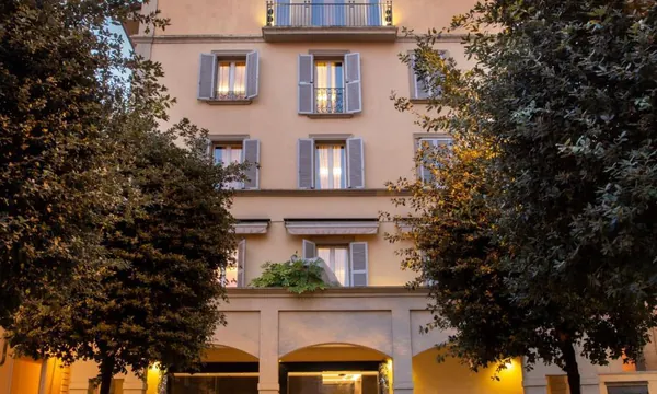 Art Hotel Commercianti Bologne, adossé à San Petronio