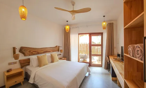 Dhigurah Beach Inn chambre