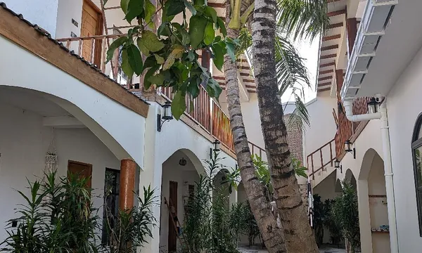 Ahiva Village Fulhadhoo guesthouse jardin