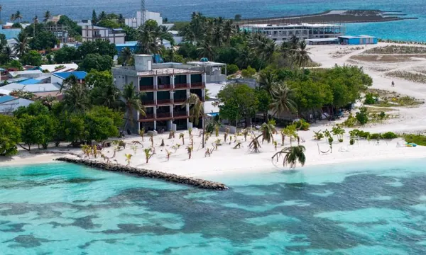 Valley Palm Seaview Guraidhoo vue mer