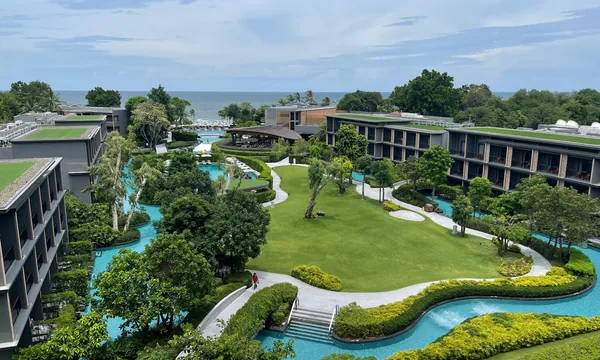 Hua Hin Marriott Resort Spa piscine tropicale plage familial
