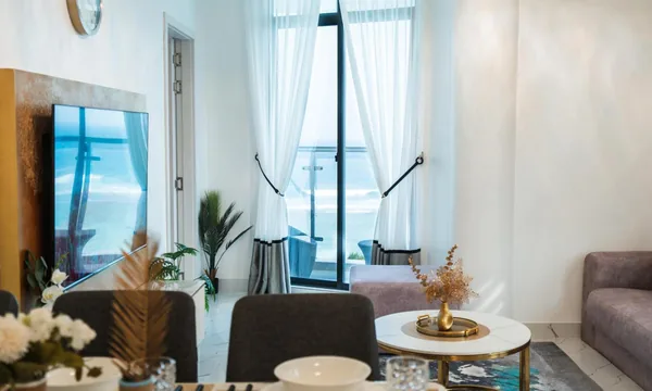Aina Residency Beachfront Hulhumale chambre vue plage