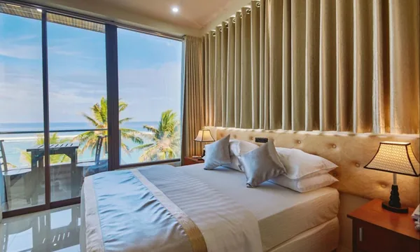 Lonuveli hotel Hulhumale balcon plage est