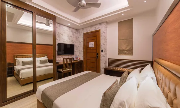 Samann Host Hulhumale chambre jardin moderne