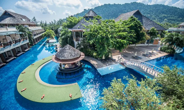 Lanta Cha-Da Beach Resort Klong Dao piscine lagon familial