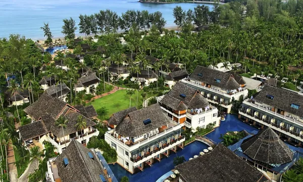 Lanta Sand Resort Spa Long Beach jardins tropicaux piscine familiale