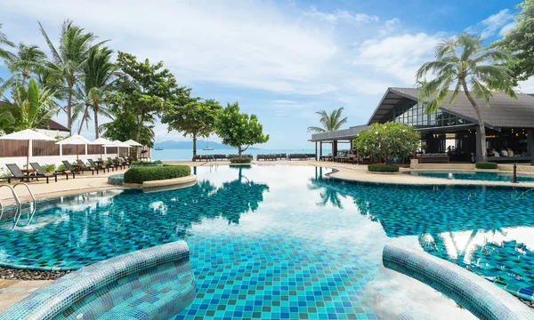 Peace Resort Koh Samui bungalows tropicaux Bophut Bay familial