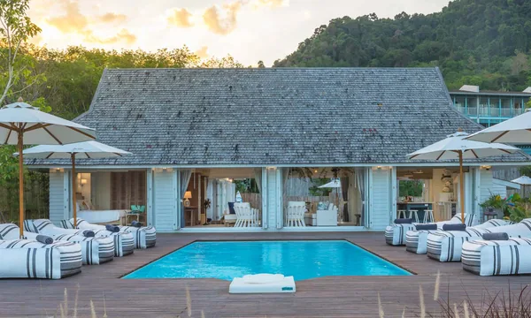 Cape Kudu Hotel Koh Yao Noi design colonial chic piscine pitons