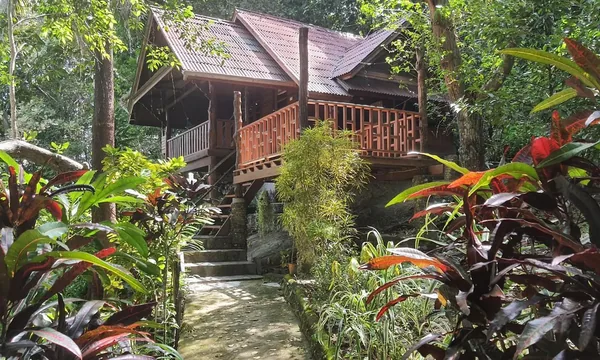 Sabai Corner Bungalows Koh Yao Noi vue pitons karstiques