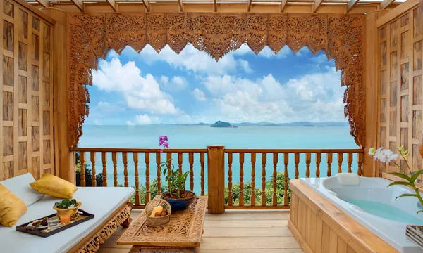 Santhiya Koh Yao Yai Resort teck piscines cascade plage