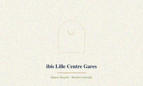 ibis Lille Centre Gares, hôtel 3 étoiles face gare Lille-Flandres