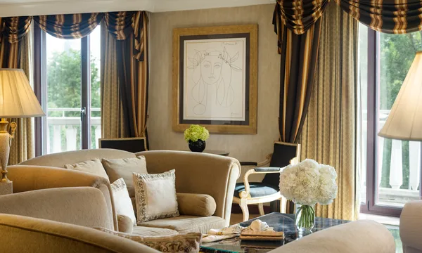 Salon d'une suite de l'InterContinental Madrid
