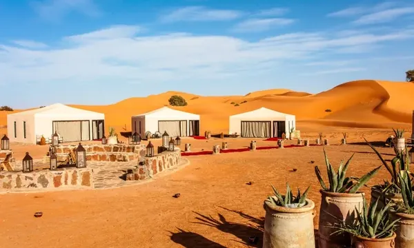 Desert Berber Fire-Camp, Merzouga
