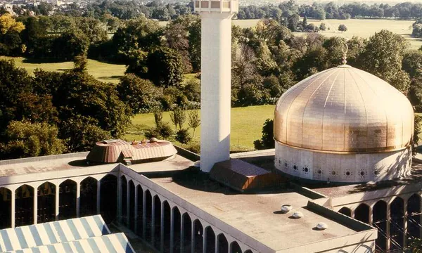 London Central Mosque et sa coupole dorée, Regent's Park