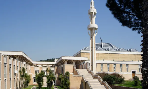 Grande Mosquée de Rome, la plus vaste d'Europe, quartier Parioli