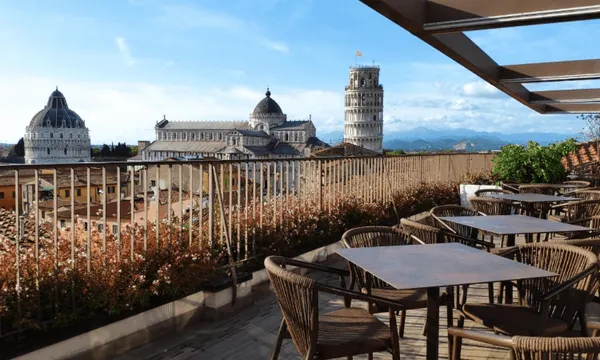 Hotel Miratorre, vue tour de Pise