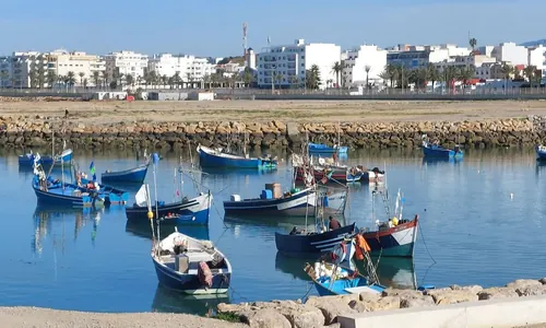 Le port de peche et la ville nouvelle, Asilah