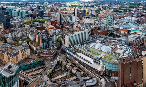 Le centre de Birmingham, Bullring et New Street