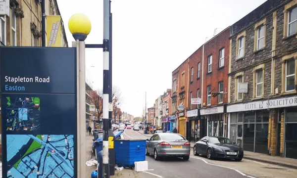 Easton et Stapleton Road, quartier multiculturel de Bristol