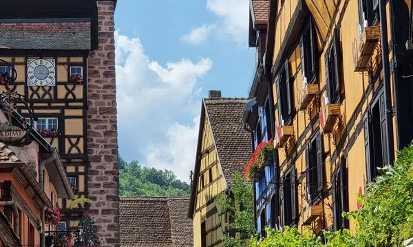 Riquewihr, village de la route des vins