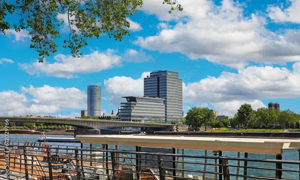 Panorama de Cologne depuis Deutz
