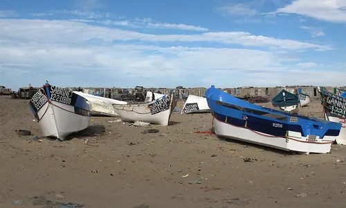 Lassarga et le port de pêche, Dakhla