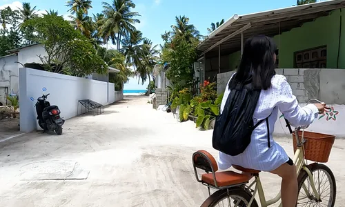 Village Dhigurah rues sable guesthouses