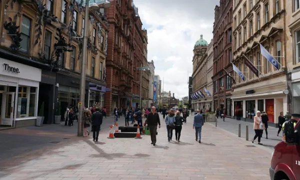 Buchanan Street, la Style Mile de Glasgow