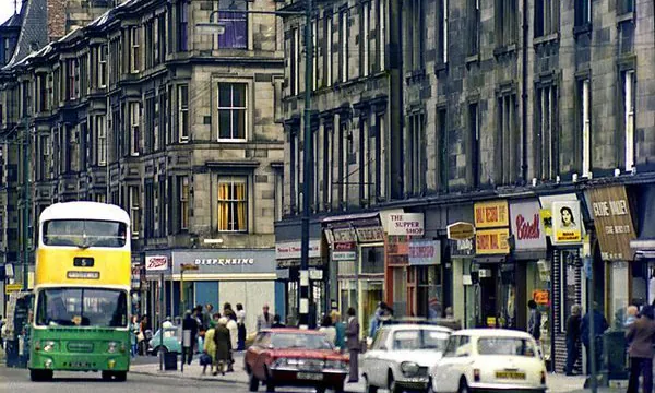 Victoria Road à Govanhill, Southside de Glasgow