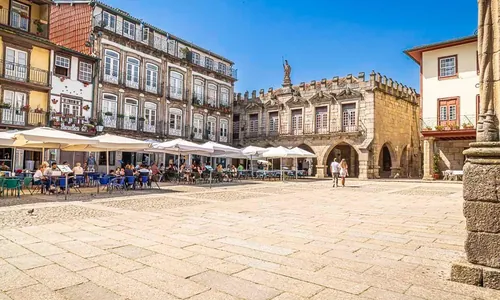 Ruelles médiévales du centre historique de Guimarães