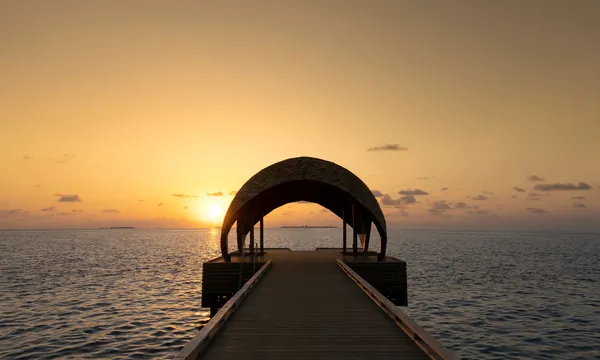 Jetee Himmafushi speedboat port