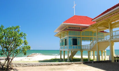 Cha-Am Hua Hin nord plage moins cher familial local calme
