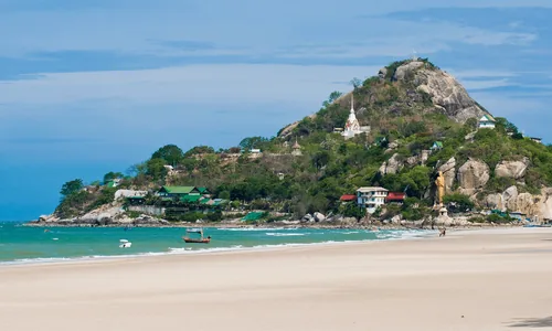 Khao Takiab Hua Hin sud plage temple singes communauté musulmane