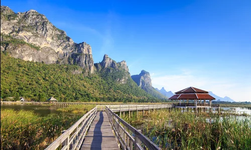 Sam Roi Yot National Park pitons calcaires plage sauvage Hua Hin sud