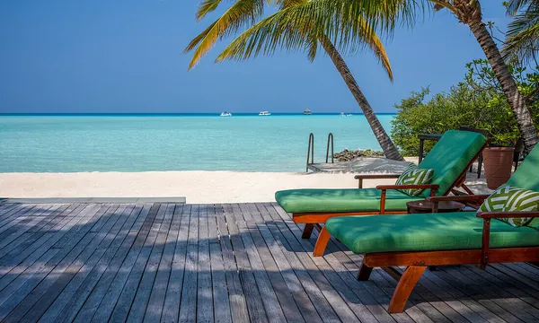 Bikini beach Huraa plage calme