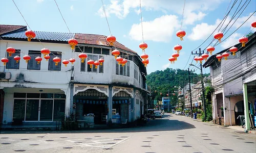 Takua Pa vieille ville sino-portugaise Phang Nga mosquées