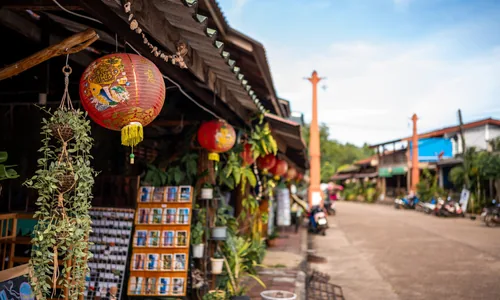 Lanta Old Town village pilotis historique communautés chinoise musulmane
