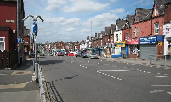 Harehills, quartier multiculturel de l'est de Leeds