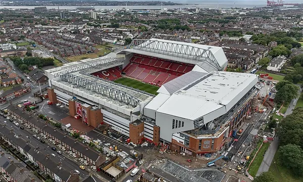 Anfield, stade de Liverpool FC