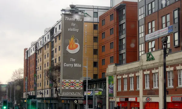 La Curry Mile de Rusholme, Wilmslow Road, Manchester