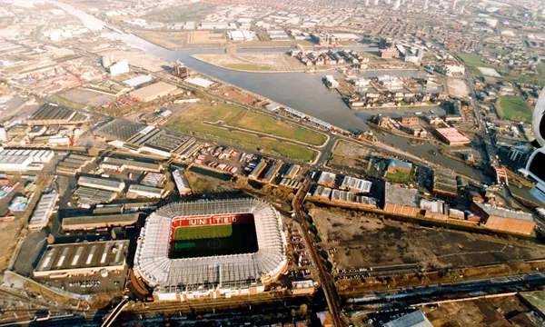 Old Trafford et les quais de Salford