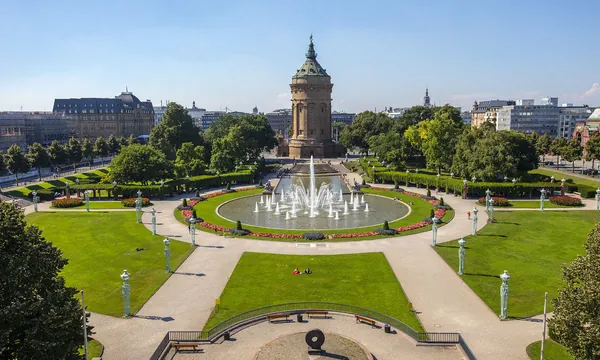 Wasserturm et Friedrichsplatz, Mannheim
