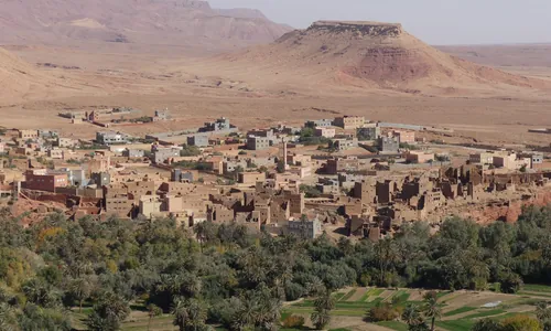 Le village de Merzouga, Merzouga
