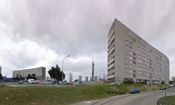 Quartier Malakoff et la mosquée Assalam, Nantes