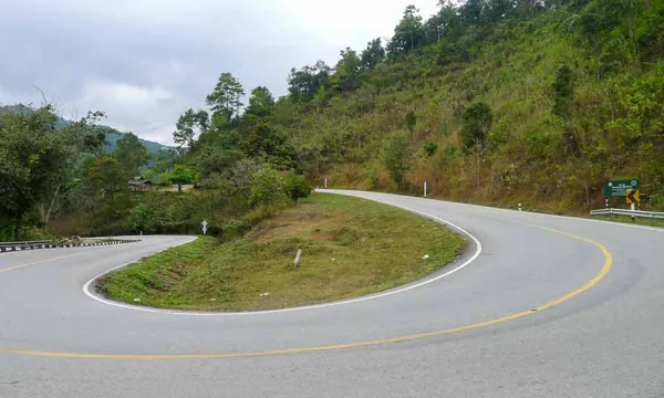 Route 1095 vers Mae Hong Son