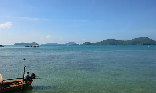 Cape Panwa Phuket, resorts calmes vue Baie Andaman Grande Île